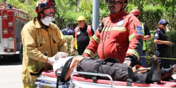 Fortalecen con importante capacitación a bomberos de Solidaridad