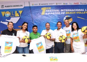 Todo listo para Primer Festival Internacional Libre y Máster de Beach Volleyball en Puerto Morelos
