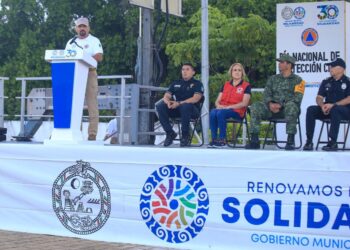 Playa del Carmen conmemora Día Nacional de Protección Civil