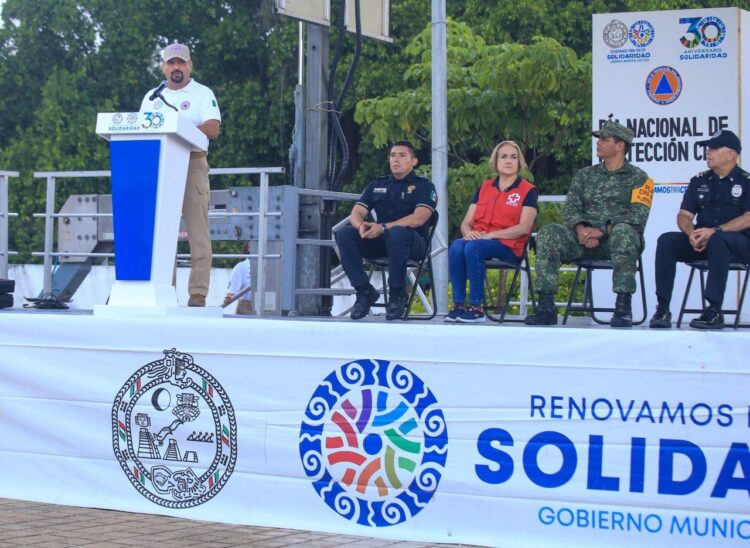 Playa del Carmen conmemora Día Nacional de Protección Civil