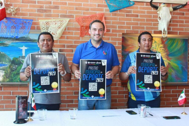 Presentan convocatoria para Premio Municipal del Deporte 2023 en Playa del Carmen