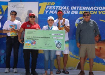 Blanca Merari inaugura Primer Festival Internacional Libre y Máster de Beach Volleyball