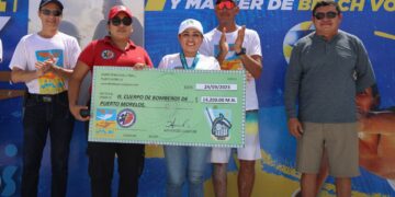 Blanca Merari inaugura Primer Festival Internacional Libre y Máster de Beach Volleyball