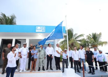 Izan “Blue Flag” en Playa Sol de Puerto Morelos luego de obtener recertificación