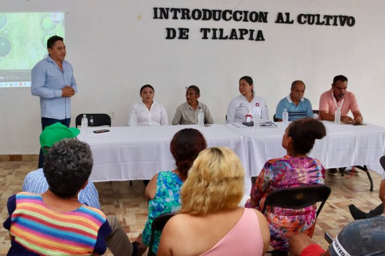 Impulsan actividad acuícola en la comunidad de Leona Vicario