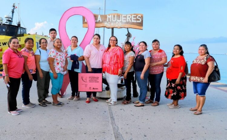 Fortalece Atenea Gómez Ricalde prevención y detección del cáncer de mama