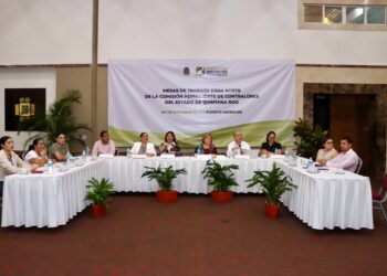 Puerto Morelos recibe “Mesa de trabajo de la Comisión Permanente de Contralores del Estado de Quintana Roo”