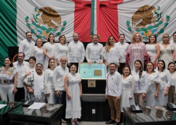 Sigamos trabajando para lograr bienestar y prosperidad compartida: Mara Lezama