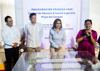 Inauguran Primera Fase de Central de Abastos y Centro Logístico en Playa del Carmen