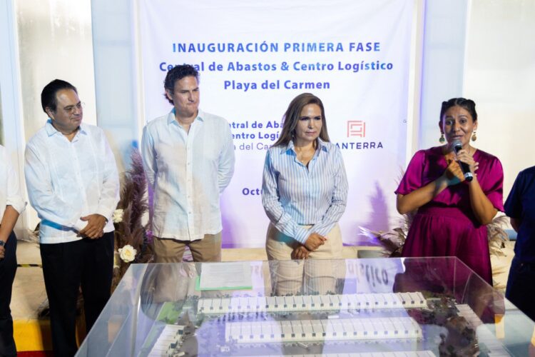 Inauguran Primera Fase de Central de Abastos y Centro Logístico en Playa del Carmen