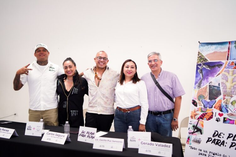 Fomentan arraigo en Playa del Carmen a través del arte