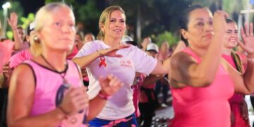 Invitan a participar en actividades deportivas del mes rosa en Playa del Carmen