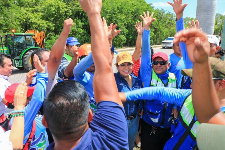 Eficientiza Playa del Carmen la limpieza de las vialidades