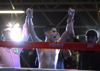 Rotundo éxito en la función de box en Playa del Carmen