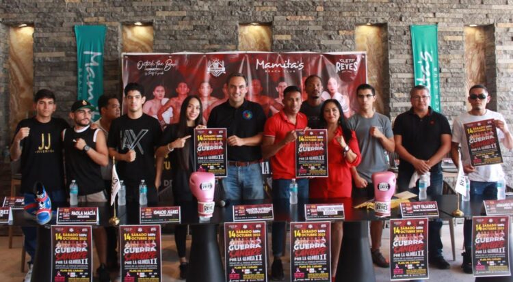 Presentan función de box en Playa del Carmen