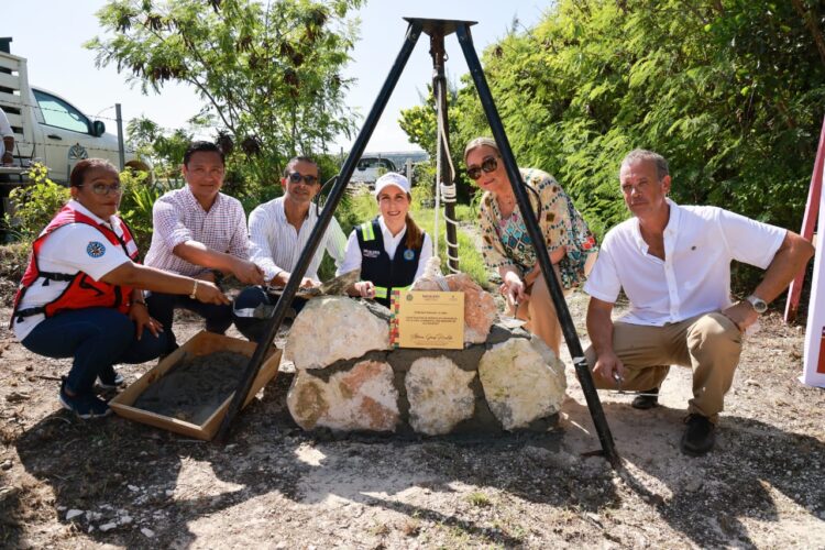 Marca Atenea Gómez inicio de construcción del Centro de Servicio de Emergencia en Costa Mujeres