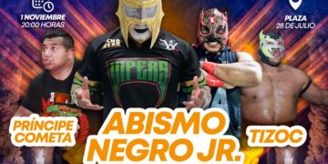 Abismo Negro Jr. encabezará función de lucha libre en el marco del Janal Pixan en Playa del Carmen