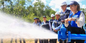 Agua potable para todos los solidarenses Lili Campos