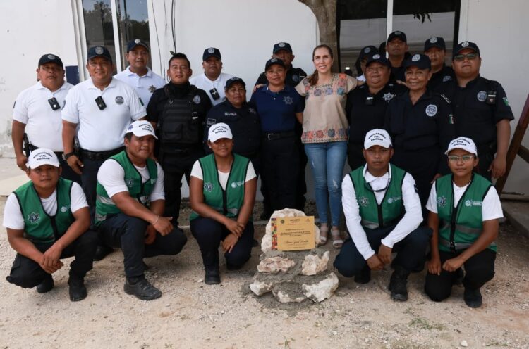 Atenea Gómez continua dignificando la labor de los elementos policíacos