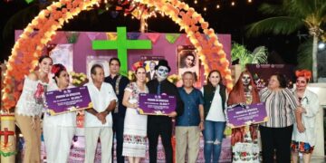 Atenea Gómez promueve tradiciones con festival “Luz y Vida, Entre Vivos y Muertos 2023”