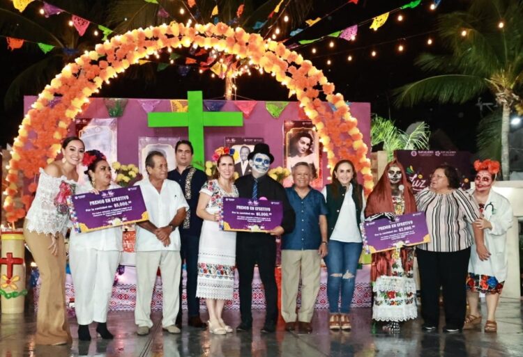 Atenea Gómez promueve tradiciones con festival “Luz y Vida, Entre Vivos y Muertos 2023”