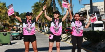 Exitosa Edición de la “Carrera Rosa 2023” en Isla Mujeres: Un Paso Firme en la Lucha Contra el Cáncer de Mama