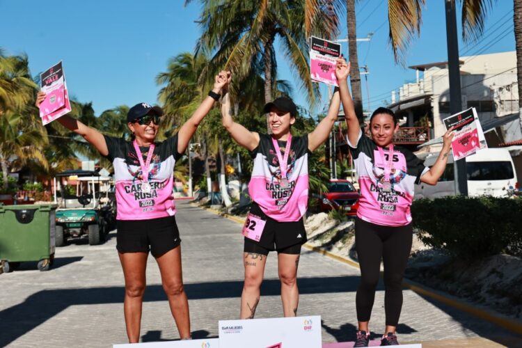 Exitosa Edición de la “Carrera Rosa 2023” en Isla Mujeres: Un Paso Firme en la Lucha Contra el Cáncer de Mama