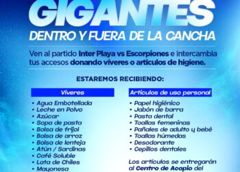 Convoca inter Playa del Carmen a donar víveres para damnificados por Otis