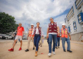 Avanza construcción de Av. Politécnico en Cancún