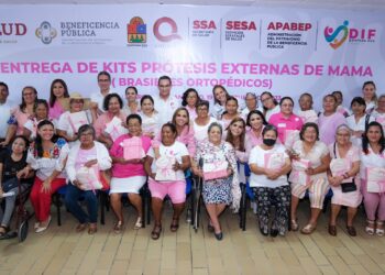 Entrega Mara Lezama prótesis a 364 mujeres sobrevivientes de cáncer de mama