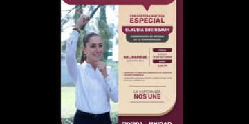 Vendrá Claudia Sheinbaum a Playa del Carmen el 12 de octubre