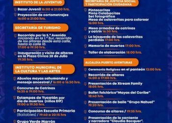 Invitan a celebrar Janal Pixán en Playa del Carmen