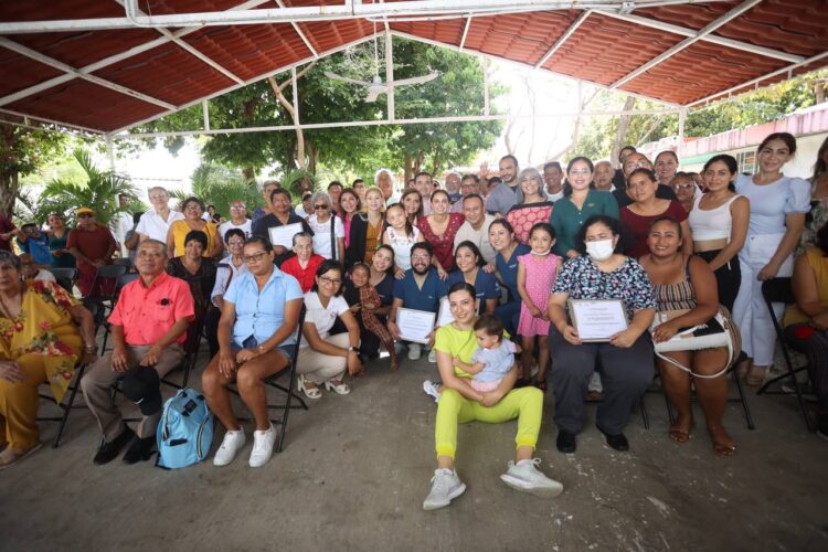 Mejoramos la calidad de vida de los Benitojuarenses: Ana Paty Peralta