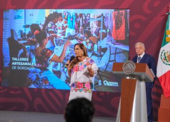 Proyectos en torno al Tren Maya le cambian la vida a la gente: Mara Lezama