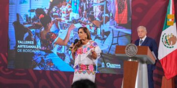 Proyectos en torno al Tren Maya le cambian la vida a la gente: Mara Lezama