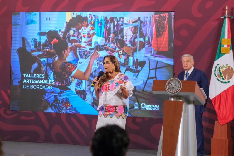 Proyectos en torno al Tren Maya le cambian la vida a la gente: Mara Lezama