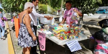 “Se une Puerto Morelos a jornada de acopio para damnificados por el huracán ‘Otis'”