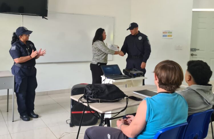 Seguridad Pública refuerza información a jóvenes sobre acoso escolar