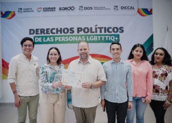 Puerto Morelos se consolida como municipio libre de discriminación: Espinosa Payán