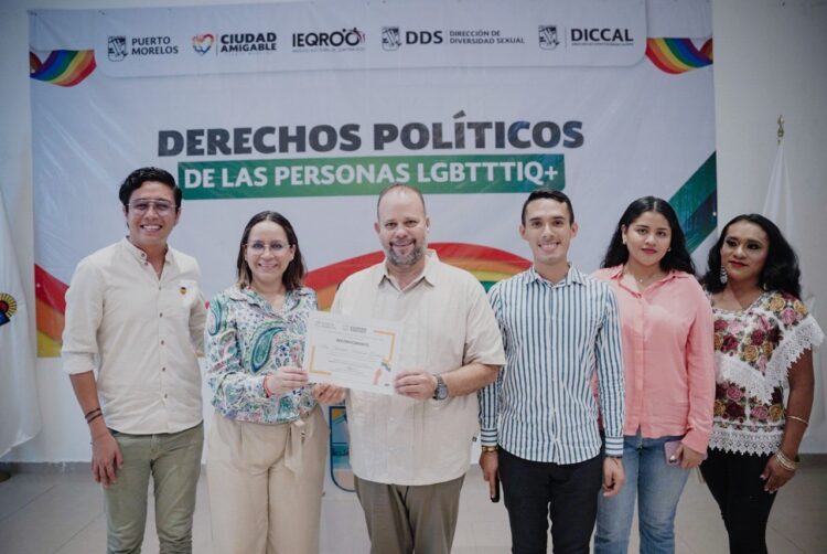 Puerto Morelos se consolida como municipio libre de discriminación: Espinosa Payán