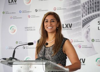 Defiende Marybel Villegas en el Senado derechos de las minorías