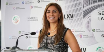 Defiende Marybel Villegas en el Senado derechos de las minorías