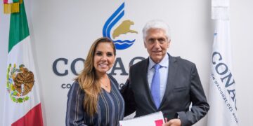 Gestiona Mara Lezama ante CONAGUA proyectos de agua y drenaje