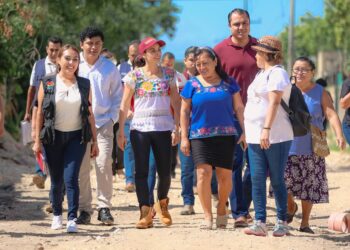 Lleva Ana Paty Peralta con histórica inversión agua y drenaje a colonias olvidadas