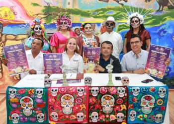 Anuncian las actividades para las celebraciones del Día de Muertos en Isla Mujeres con el programa “Luz & Vida: Entre Vivos y Muertos”
