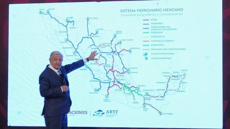 AMLO anuncia decreto para regresar tren de pasajeros No es expropiación