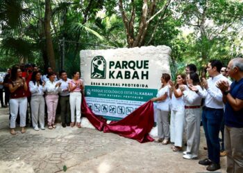 Ana Paty Peralta presenta nueva imagen del Parque Kabah