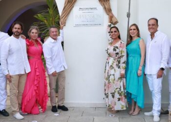 Atenea Gómez y Mara Lezama inauguran hotel Impression Isla Mujeres By Secrets