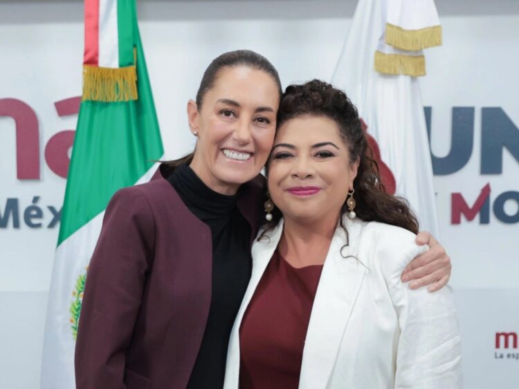 "Juntas haremos historia", dice Sheinbaum sobre Brugada