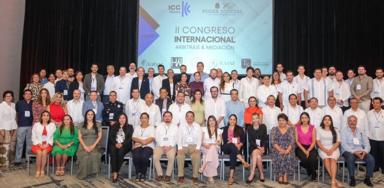 Mara Lezama inaugura Congreso Internacional de Arbitraje y Mediación